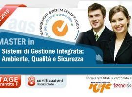 Esperto in sistemi di gestione integrata: Ambiente, Qualità e Sicurezza – Master