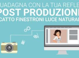 Guadagna con la tua Reflex: Post Produzione Scatto Finestroni a Luce Naturale