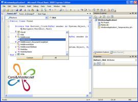 CORSO PROGRAMMAZIONE VISUAL BASIC