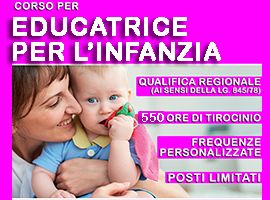 Educatore Per lInfanzia (ai sensi della LG. 845/78)