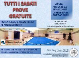PROVA GRATUITA SUBACQUEA
