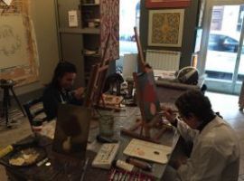corso di pittura ad acrilico