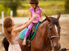 Corso di campo estivo di equitazione
